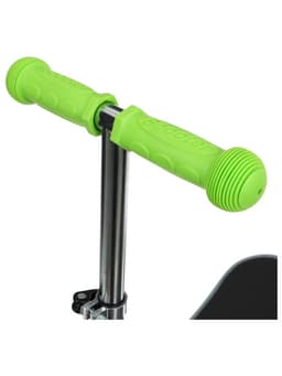 Самокат 2 в 1 GRAFFITI Kids, с корзинкой, колёса PU 120/75 мм, цвет серый