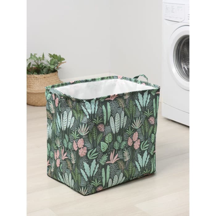 Корзина для белья Доляна «Джунгли», 50×40 см, с затяжкой