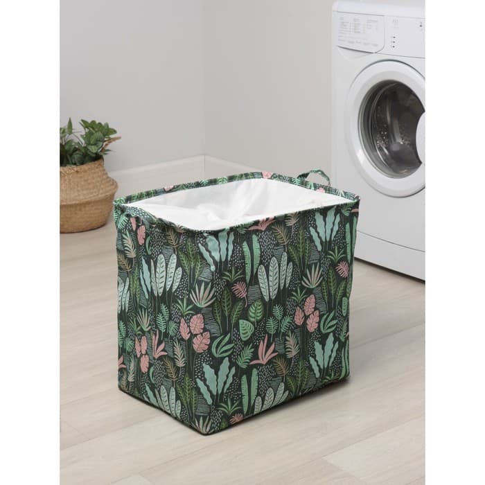 Корзина для белья Доляна «Джунгли», 50×40 см, с затяжкой