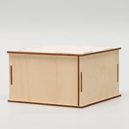 Домик для грызунов, 13×13×8 см, дерево