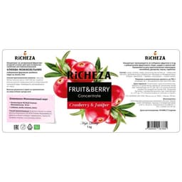 Концентрат RiCHEZA «Клюква-Можжевельник», 1000 г