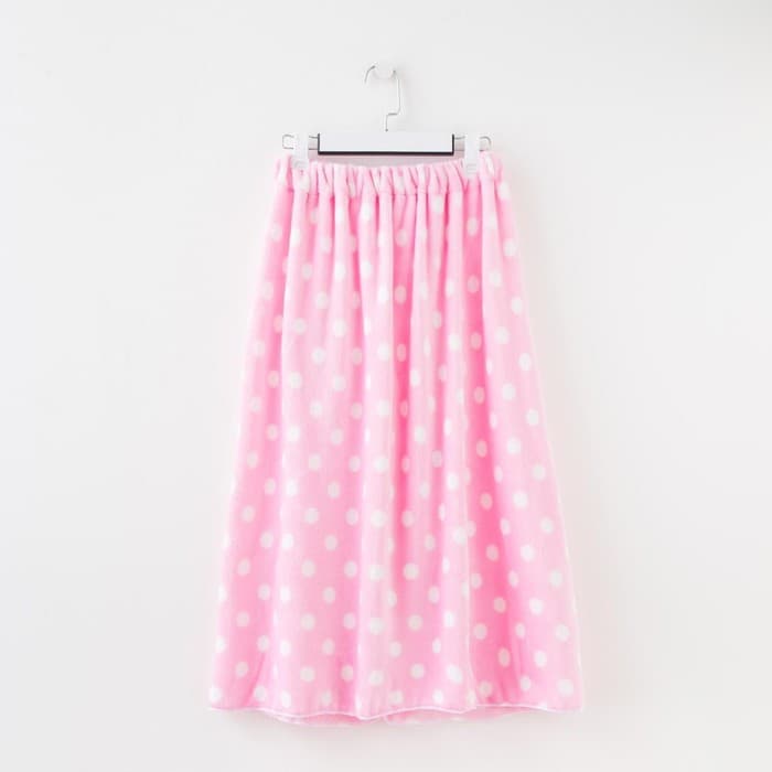 Набор для бани и ванной «Этель. Горох», полотенце - парео 75×120 см, повязка, розовый