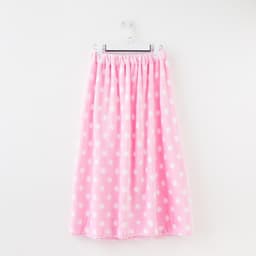 Набор для бани и ванной «Этель. Горох», полотенце - парео 75×120 см, повязка, розовый