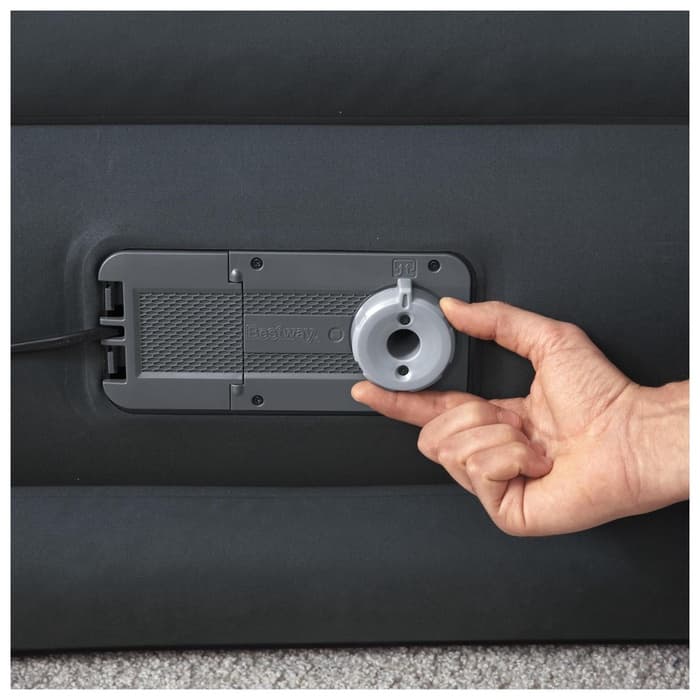 Кровать надувная Fortech, 203×152×46 см, со встроенным электронасосом, 69075 Bestway