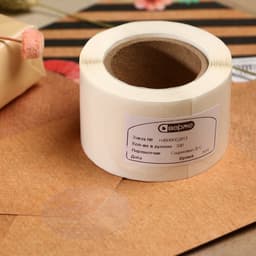 Наклейка прозрачная 3.8×3.8 см, 300 шт.