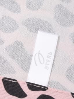 Дорожка на стол «Этель» Beauty 30×70 см, 100% хлопок, саржа 190 г/м², розовая/чёрная