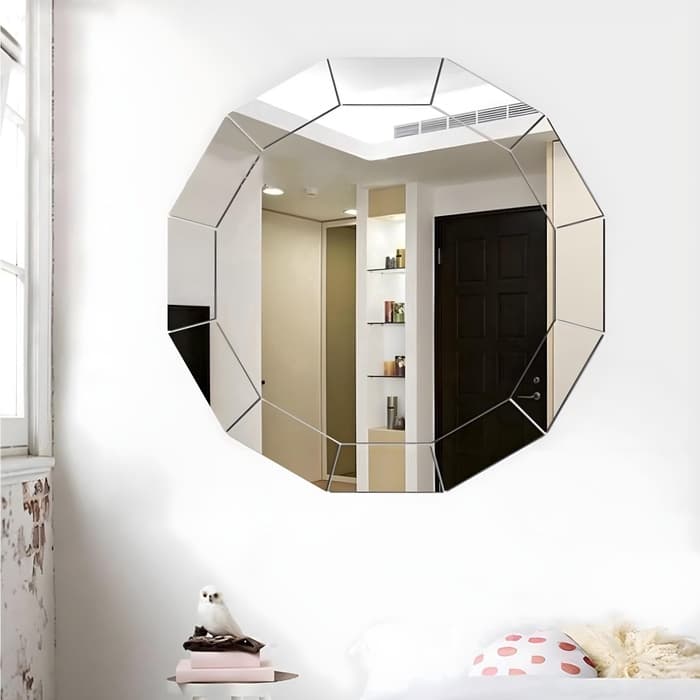 Зеркало настенное «Калейдоскоп», на клеевой основе, акриловое, 30×25 см