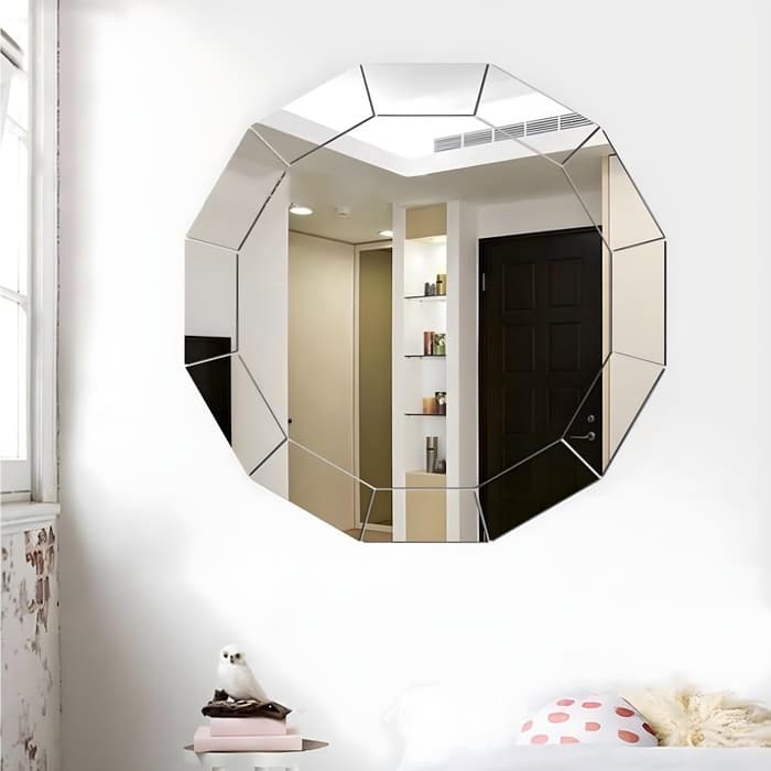 Зеркало настенное «Калейдоскоп», на клеевой основе, акриловое, 30×25 см