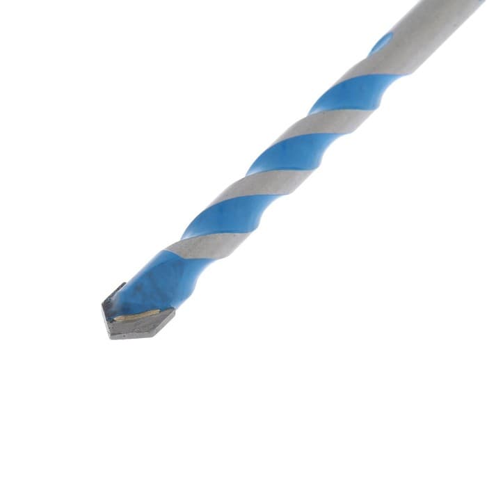 Сверло универсальное ТУНДРА, твердосплавный наконечник, трехгранный хвостовик, 10×115 мм