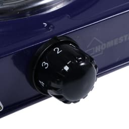 Плитка электрическая HOMESTAR HS-1103, 1000 Вт, 1 конфорка, цвет сапфир