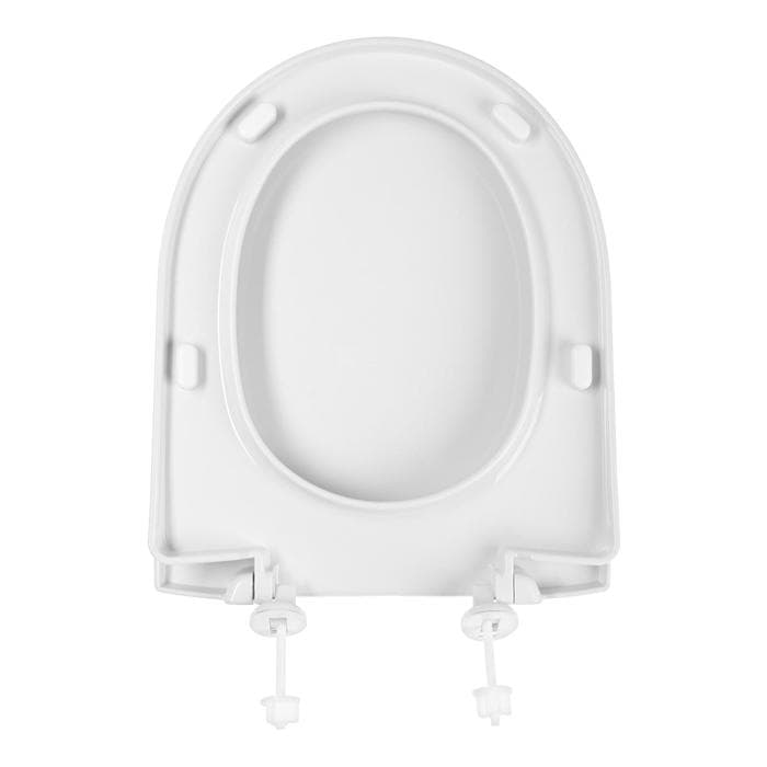 Сиденье для унитаза «АНИ Пласт» WS0300, крепление пластик, белое