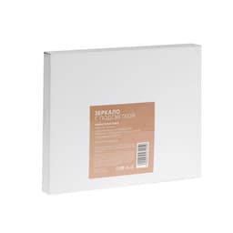 Зеркало Luazon KZ-01, подсветка, настольное, 14 диодов, 4хАА (не в комплекте), белое