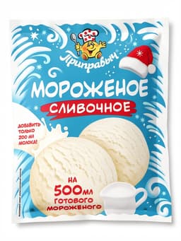 Смесь для приготовления мороженого «Приправыч», сливочное, 70 г