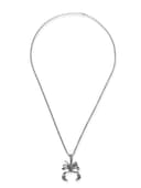 Кулон-амулет «Помпеи», скорпион, цвет чернёное серебро, 70 см