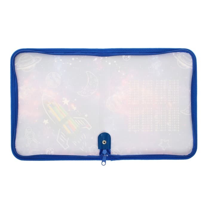 Папка для тетрадей, А5, пластиковая, 18×23×2.5 см «Ракета»