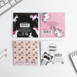 Блокнот 10×10, 16 л. «Детский» МИКС