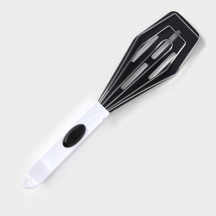 Лопатка двойная Доляна «Помощник», 30 см, с держателем