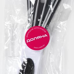 Лопатка двойная Доляна «Помощник», 30 см, с держателем