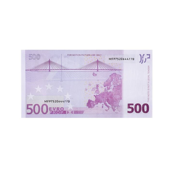 Пачка купюр 500 евро