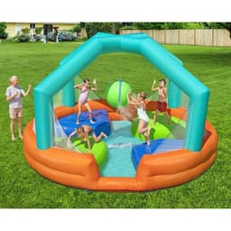 Аквапарк Dodge & Drench, 450×450×268 см, 53383 Bestway