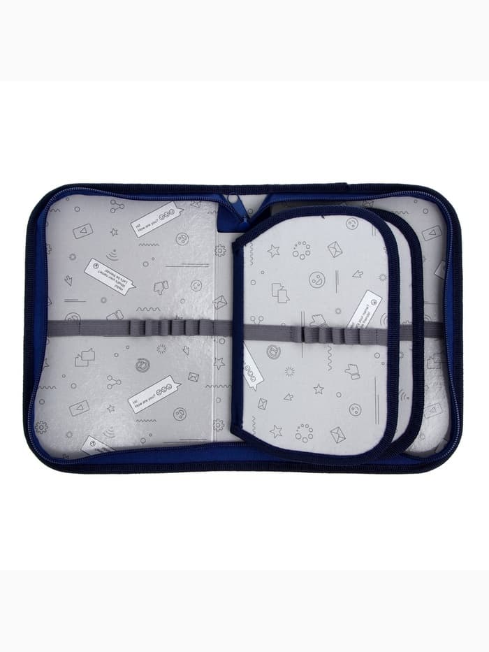 Пенал школьный, 3 секции, 14×21×4 см «Тачка»