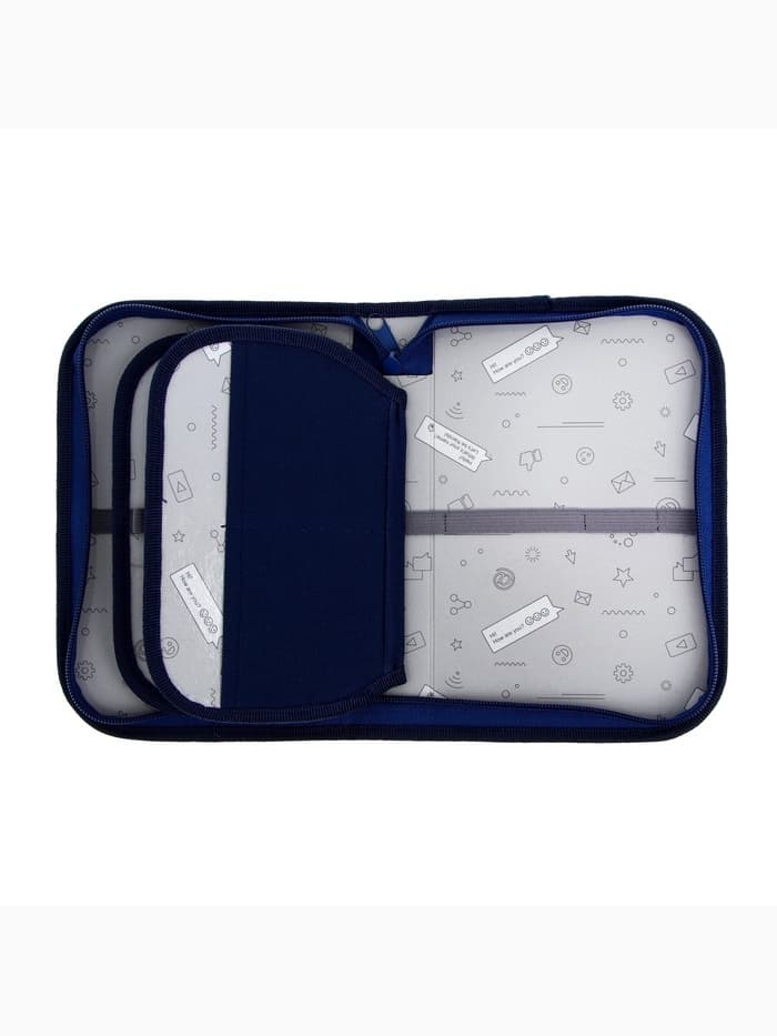 Пенал школьный, 3 секции, 14×21×4 см «Тачка»