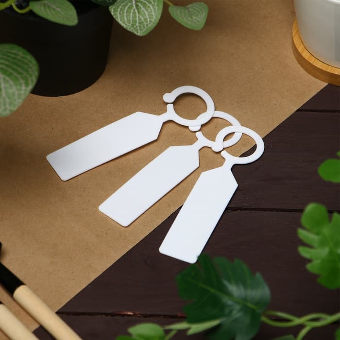 Бирки садовые, для маркировки растений, 10.5 см, набор 20 шт., пластик, МИКС, Greengo