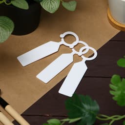 Бирки садовые, для маркировки растений, 10.5 см, набор 20 шт., пластик, МИКС, Greengo