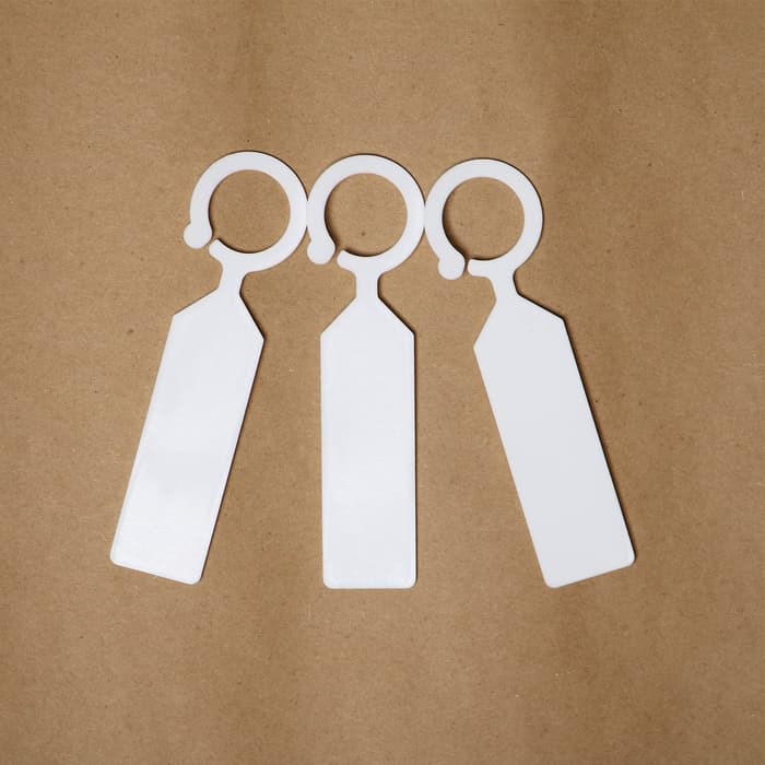 Бирки садовые, для маркировки растений, 10.5 см, набор 20 шт., пластик, МИКС, Greengo