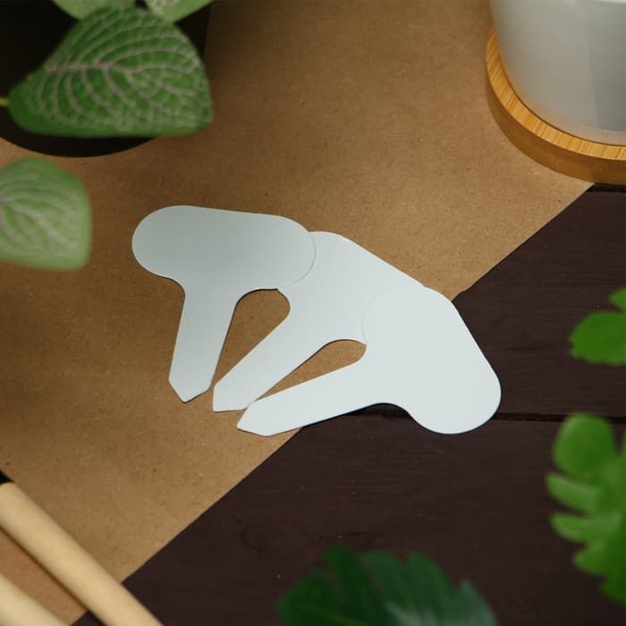 Таблички садовые, для маркировки растений, 7 см, набор 20 шт., пластик, МИКС, Greengo