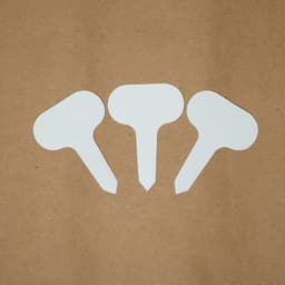 Таблички садовые, для маркировки растений, 7 см, набор 20 шт., пластик, МИКС, Greengo