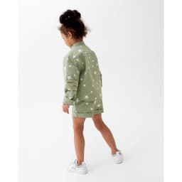 Жакет для девочки MINAKU: Cotton collection, зелёный, рост 104