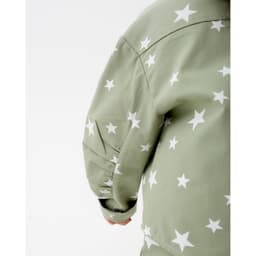 Жакет для девочки MINAKU: Cotton collection, зелёный, рост 104