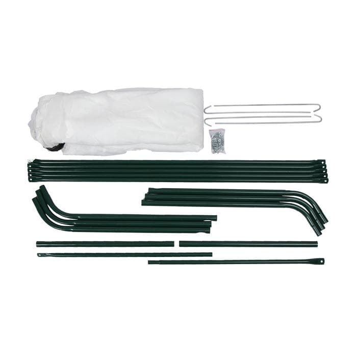 Мини-теплица, 1.25×1.4×1.15 м, стальной каркас d=16 мм, спанбонд 60 г/м²