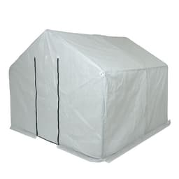 Теплица, 2.5×2.45×2.1 м, оцинкованный металл, профиль d=25 мм, чехол из спанбонда 90 г/м², МИКС