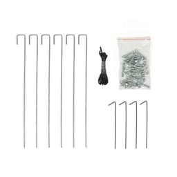 Теплица, 3.7×2.45×2.1 м, оцинкованный металл, профиль d=25 мм, чехол из спанбонда 90 г/м²