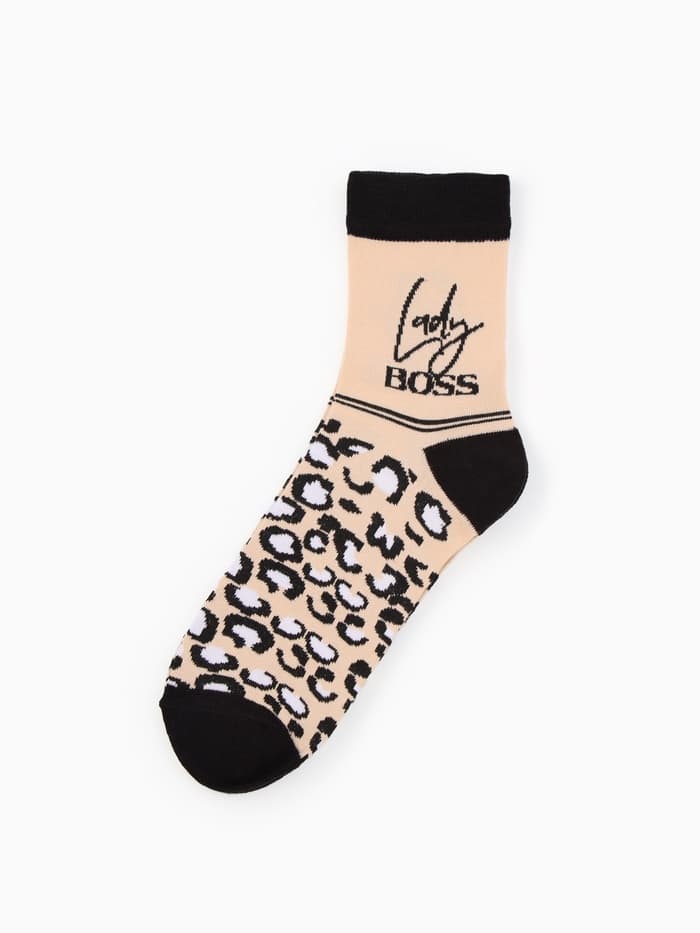 Носки женские KAFTAN Lady boss, набор 2 пары, размер 36-39 (23-25 см)