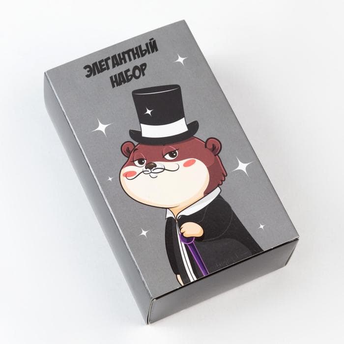 Носки мужские «Джентльмен», набор 2 пары, размер 41-44 (27-29 см)