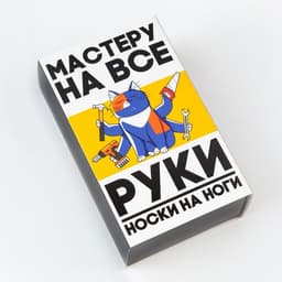 Носки мужские «Мастер» 2 пары, размер 41-44 (27-29 см)