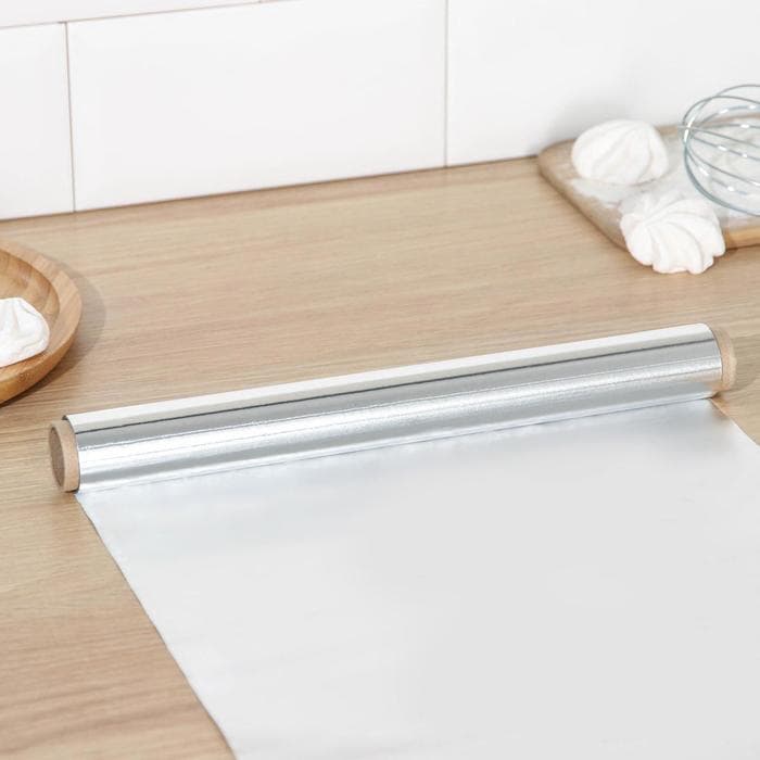 Фольга пищевая алюминиевая Magistro, 29 см × 10 м, 14 мкм
