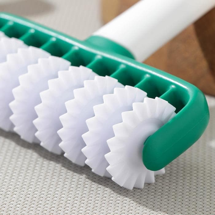 Валик для нарезки теста KONFINETTA «Сладость», фактурный, пластик, 14×17×4 см, белый