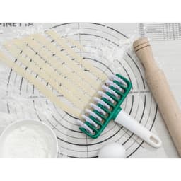 Валик для нарезки теста KONFINETTA «Сладость», фактурный, пластик, 14×17×4 см, белый