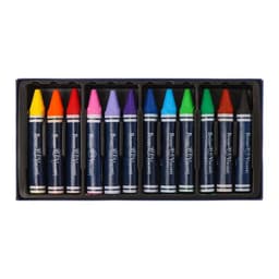 Мелки пастельные 12 цветов HappyColor, на масляной основе, МИКС