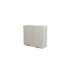 Шкаф навесной «Лариса», 2 дверцы, 800×300×720 мм, цвет белый/латте