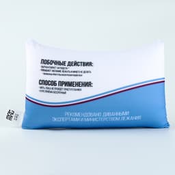 Подушка декоративная антистресс «Пофигин»