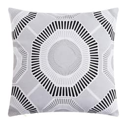 Наволочка декоративная «Этель» Circle black, 40×40 см, 100% хлопок