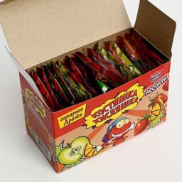 Драже сахарное «Костяшка кисляшка» ассорти, 6 г