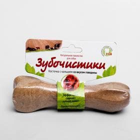 Зубочистики «Деревенские лакомства» для собак средних пород, со говядиной, 95 г