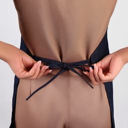 Фартук для мастера, джинсовый, синий