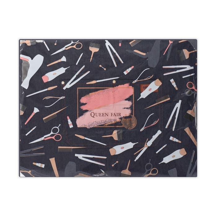 Фартук для мастера, джинсовый, синий